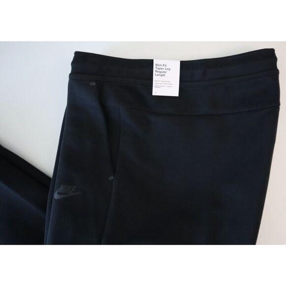 Nike HV0959-010 Men's Sz 2XL Black Tech Fleece Joggers Pants - Picture 10 of 12